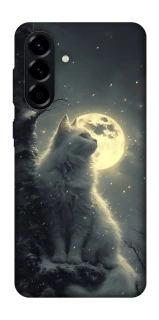 Чехол на Samsung Galaxy A56 5G Кот под луной фото 1 из 1