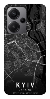 Чехол на Xiaomi Redmi Note 13 Pro+ Kyiv map фото 1 из 1
