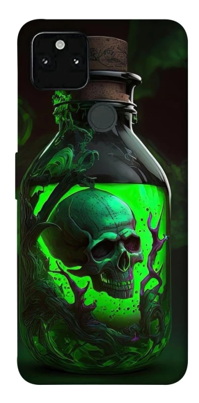Чехол на Google Pixel 5A Skull bottle фото 1 из 1
