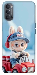 Чохол на Oppo Reno 4 Labubu in the car фото 1 з 1