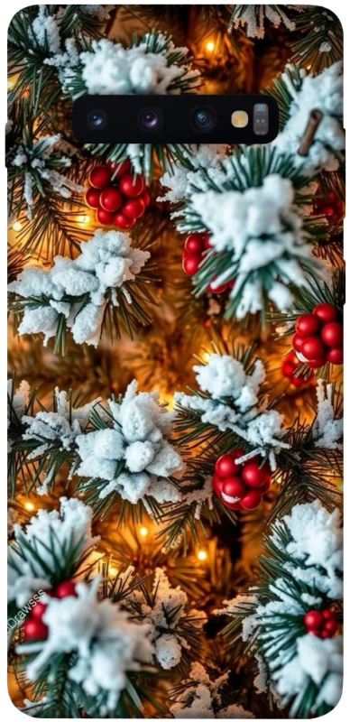 Чохол на Samsung Galaxy S10+ Новорічний v22 фото 1 з 1