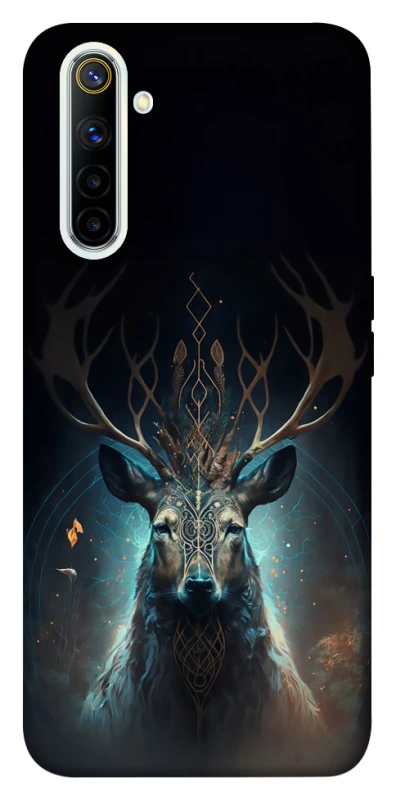 Чехол на Realme 6 Скандинавский олень v2 фото 1 из 1