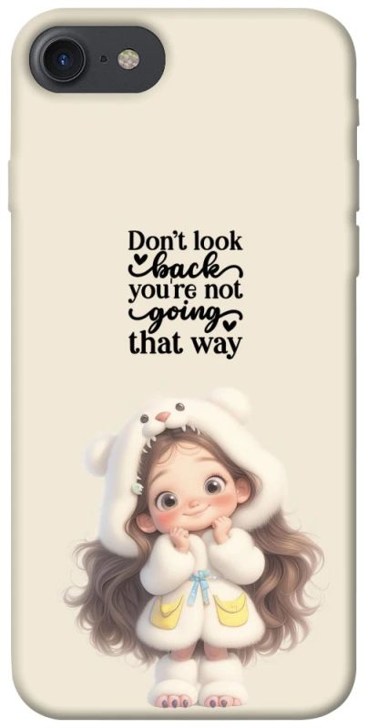 Чехол на Apple iPhone 7 / 8 (4.7") Don't look back фото 1 из 1