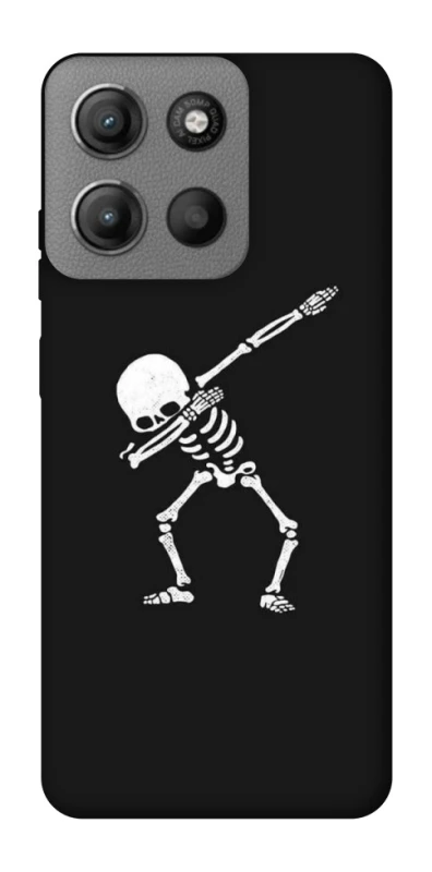 Чехол на Motorola Moto G15 Power Halloween skeleton фото 1 из 1
