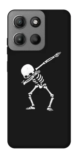 Чехол на Motorola Moto G15 Power Halloween skeleton фото 1 из 1