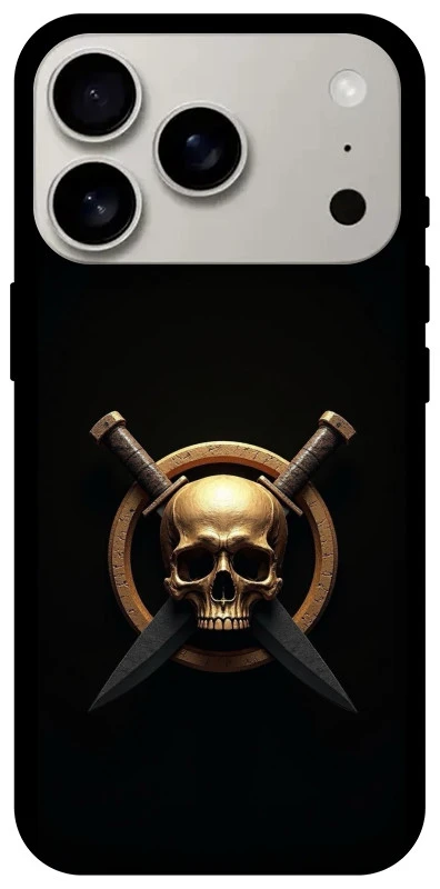 Чохол на Apple iPhone 17 Pro (6.3") Golden Skull фото 1 з 1