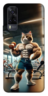 Чохол на Vivo Y31 Кіт качок фото 1 з 1