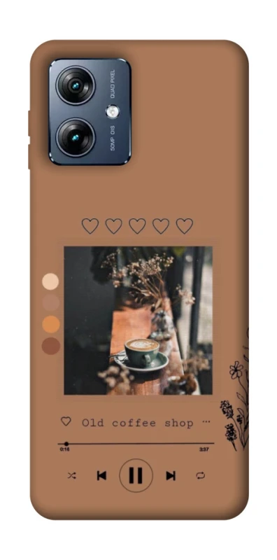 Чохол на Motorola Moto G54 Power Coffee player фото 1 з 1
