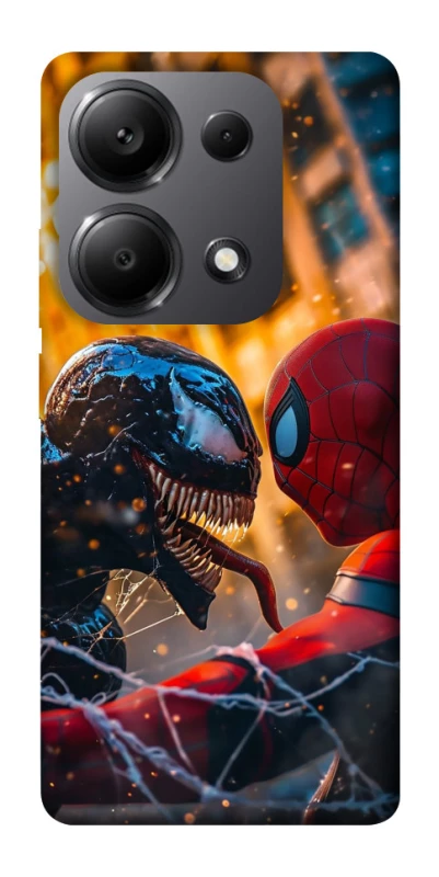 Чехол на Xiaomi Redmi Note 13 Pro 5G Venom vs Spiderman фото 1 из 1