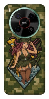 Чехол на ZTE Nubia V70 Max Military Waifu фото 1 из 1