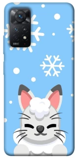 Чохол на Xiaomi Redmi Note 11 Pro 4G/5G Adopt Me Snow Kitty Smile фото 1 з 1