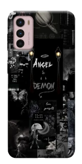 Чехол на Motorola Moto G42 Angel & Demon фото 1 из 1