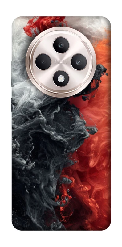 Чохол на Oppo Reno 12 F 4G/5G Black and Red фото 1 з 1