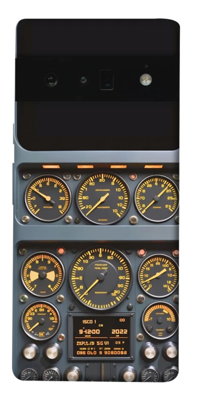 Чехол на Google Pixel 6 Pro Airplane instrument panel фото 1 из 1
