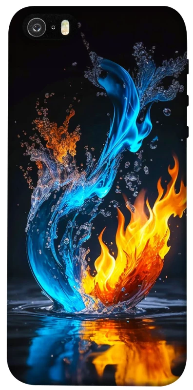 Чохол на Apple iPhone 5/5S/SE Water And Fire фото 1 з 1