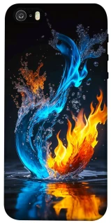 Чехол на Apple iPhone 5/5S/SE Water And Fire фото 1 из 1