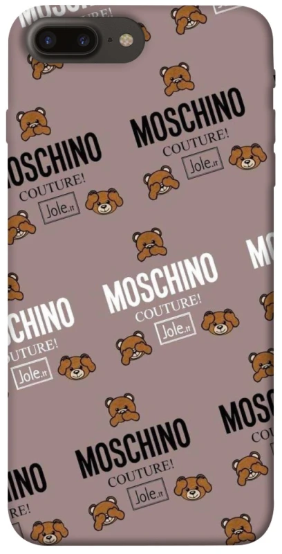 Чохол на Apple iPhone 7 plus / 8 plus Moschino фото 1 з 1