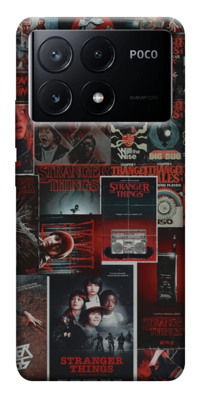 Чехол на Xiaomi Poco X6 Stranger Things ver.16 фото 1 из 1