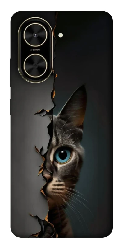Чохол на Xiaomi Poco C71 Кіт-підглядач v2 фото 1 з 1
