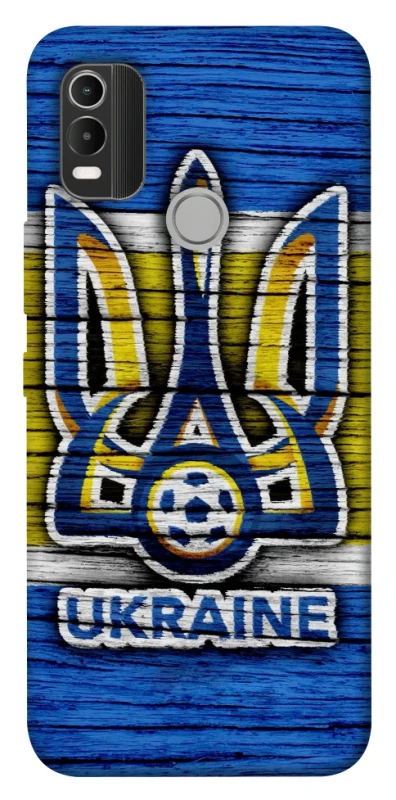 Чохол на Nokia C21 Plus UA-Football ver.1 фото 1 з 1