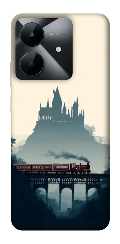 Чехол на Realme Note 60x Hogwarts v1 фото 1 из 1