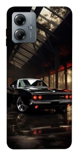 Чохол на Motorola Moto G14 Black classic car фото 1 з 1