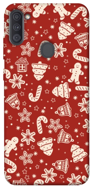 Чохол на Samsung Galaxy A11 Новорічний v3 фото 1 з 1