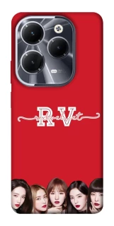 Чохол на Infinix Hot 40 Pro RED VELVET v3 фото 1 з 1