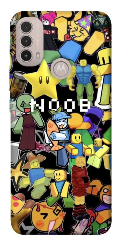 Чохол на Motorola Moto E40 Roblox Noob фото 1 з 1