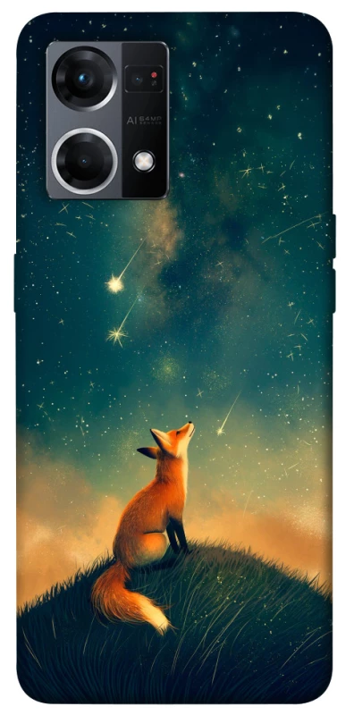 Чехол на Oppo Reno 7 4G Sky fox фото 1 из 1