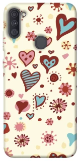 Чохол на Samsung Galaxy A11 Pretty hearts фото 1 з 1