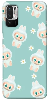 Чехол на Xiaomi Redmi Note 10 5G Labubu Green фото 1 из 1