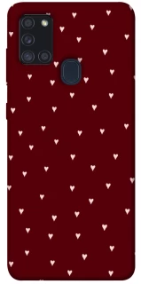 Чехол на Samsung Galaxy A21s Smal hearts фото 1 из 1