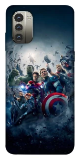 Чехол на Nokia G11 Marvel heroes фото 1 из 1