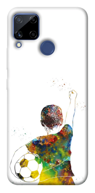 Чохол на Realme C15 Football Kids фото 1 з 1