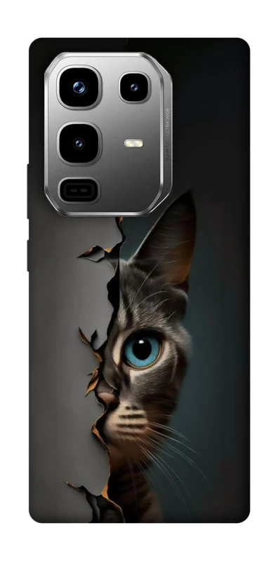 Чехол на Infinix Note 50 Pro Кот-подглядыватель v2 фото 1 из 1