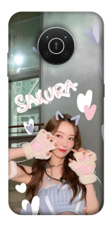 Чохол на Nokia X10 / X20 Sakura - LE SSERAFIM фото 1 з 1