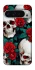 Чехол на Google Pixel 9 Pro XL skull and rose фото 1 из 1