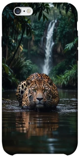 Чехол на Apple iPhone 6/6s (4.7") Leopard in water фото 1 из 1