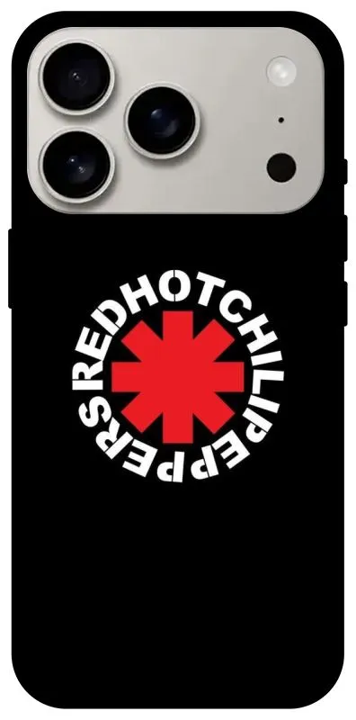 Чохол на Apple iPhone 18 Pro Red Hot Chili Peppers logo фото 1 з 2