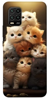 Чехол на Xiaomi Mi 10 Lite Чехол Kittie Love v2 фото 1 из 1