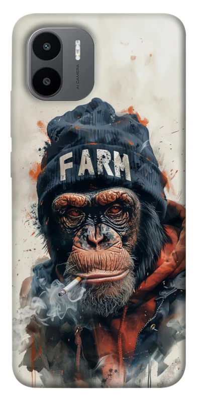 Чохол на Xiaomi Redmi A1+ / Poco C50 / A2+ Шимпанзе v3 фото 1 з 1