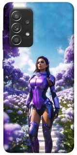 Чехол на Samsung Galaxy A52 4G / A52 5G Cyber space girl ver.4 фото 1 из 1