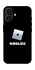 Чохол на Apple iPhone 16 Roblox logo black фото 1 з 1