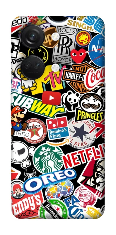 Чехол на OnePlus Nord 3 brands фото 1 из 1