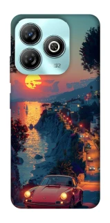 Чехол на ZTE Blade A75 4G Porsche sunrise фото 1 из 1