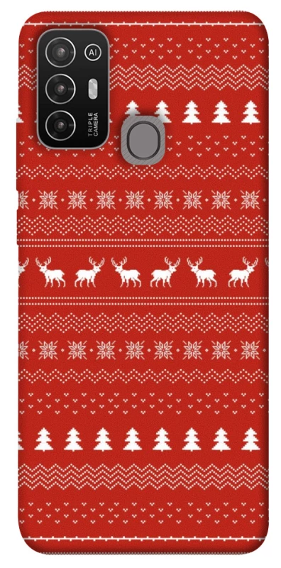 Чохол на ZTE Blade A52 Новорічний v12 фото 1 з 1