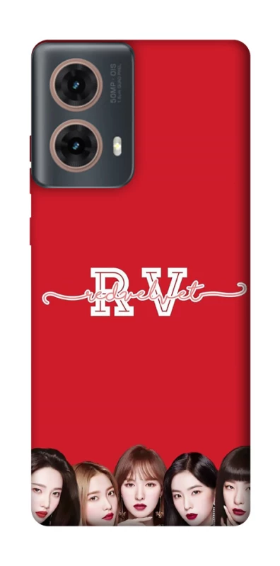 Чохол на Motorola Moto G85 RED VELVET v3 фото 1 з 1