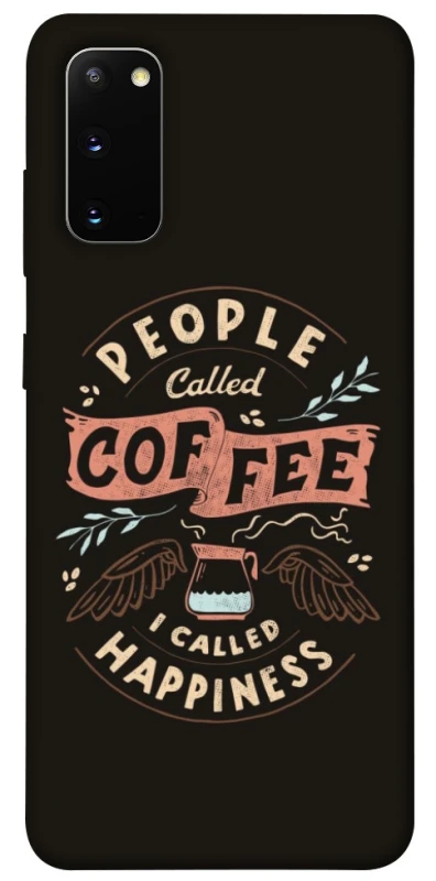 Чохол на Samsung Galaxy S20 Сoffee happiness фото 1 з 1
