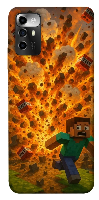 Чохол на ZTE Blade V40 Vita Minecraft v7 фото 1 з 1